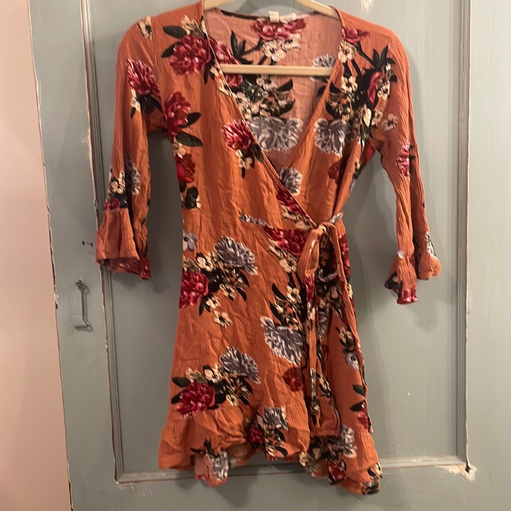 Sky & Sparrow Wrap Dress